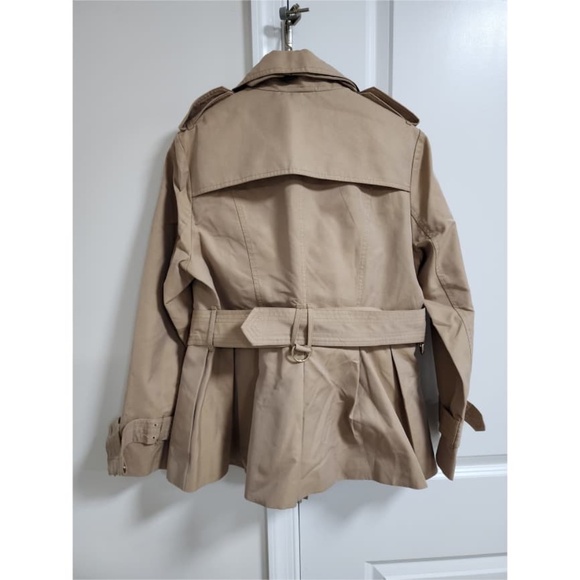 Authentic Burberry Trench Coat Beige Size Large - Picture 2 of 13